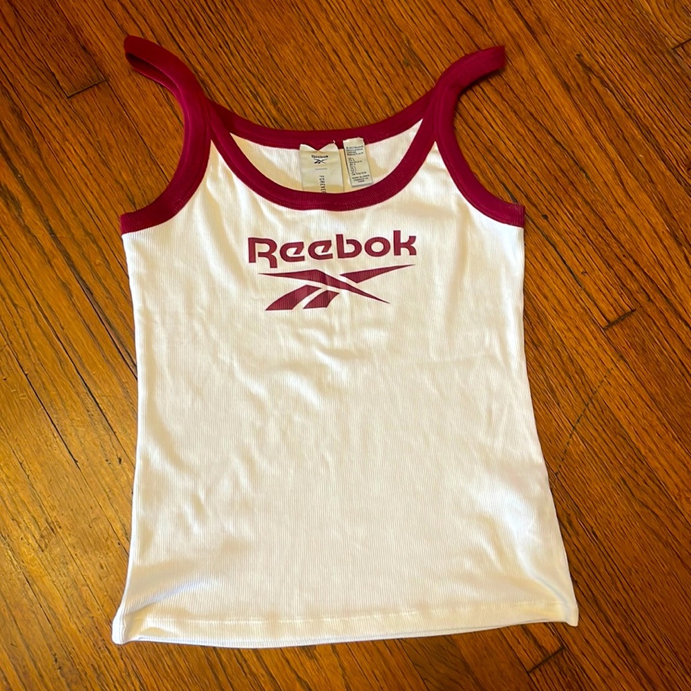 girls tank  top no sleeve REEBOK forever 21